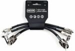 Dunlop MXR MXR 3Pack 15 cm Ъглов - Ъглов Пач кабел (3PDCP06)