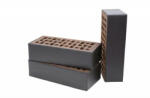 Lode CARBON - caramida klinker perforata, negru, 250x120x65 mm (CARBON)
