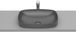 Roca Inspira FINECERAMIC 55x37 cm beépíthető mosdó, onyx A327504640 (A327504640)