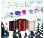 essie Nail Polish Christmas Mini Trio Pack set cadou Lac de unghii 15 ml + lac de unghii 15 ml + lac de unghii 15 ml pentru femei Bordeaux