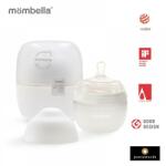 Mombella Biberon Anticolici cu Tetina S Flux Mombella Breast-Like 120ml Ivory (8136)