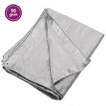 vidaXL Prelată 90 g/m2, gri, 3x4 m, HDPE (151467)