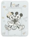Ceba - Puha pelenkázó szőnyeg 50x70 Disney Minnie & Mickey szürke