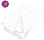 vidaXL Prelată 180 g/m2, alb, 6x10 m, HDPE (151588)