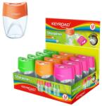 Keyroad Hegyezõ 2 lyukú tartályos 12 db/display Keyroad Mellow 2 vegyes színek (KR972388) - tonerpiac