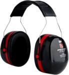 3M PELTOR Optime III H540A-411-SV zajszintcsökkentő (35 dB) fejpántos (fekete/piros) fültok - 1 db
