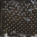 vidaXL kültéri hálós meleg fehér karácsonyi világítás 204 LED 3 x 2 m (328770)