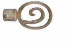  Florenz végzáró 19 mm Ø rúdkarnishoz (10 cm) ecrü-gold, 2 db/cs