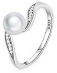 Ékszerkirály Ezüst női gyűrű, szív alakú, gyönggyel, 6-os méret (1005004762961439)