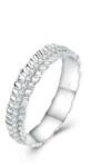 Ékszerkirály Ezüst női gyűrű fehér kristállyal, 6-os méret (1005004763396307)