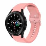 Samsung Galaxy Watch 4/5/5 Pro Samsung Galaxy Watch 4/5 szilikon szíj, Galaxy Watch 4 szilikon szíj színe Rózsaszín