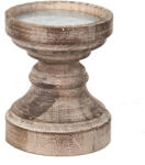 Clayre & Eef Sfesnic lemn maro 14x16 cm (6H2232)