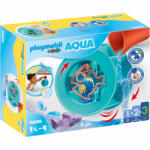 Playmobil 1.2.3 Roata De Apa Cu Pui Rechin (PM70636)