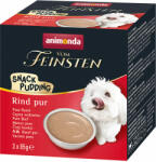 Animonda Vom Feinsten 21x85g Animonda Vom Feinsten Adult marha pur snack-puding jutalomfalat kutyáknak