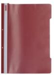 Herlitz Dosar cu sina A4 PP, perforat, culoare rosu, Herlitz HZ9486450-1