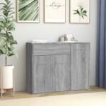 vidaXL Servantă, sonoma gri, 88x30x70 cm, lemn compozit (815367) Comoda