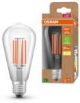OSRAM E27 LED filament, 3, 8 W, 806 lm, ST64 víztiszta búra (Classic-A) (4099854009693)