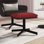 vidaXL Taburet, roșu vin, 60x60x39 cm, material textil/piele ecologică (341652) Canapea