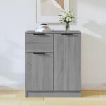 vidaXL Servantă, sonoma gri, 60x30x70 cm, lemn prelucrat (816998) Comoda