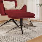 vidaXL Taburet, roșu vin, 60x60x39 cm, material textil (341553) Canapea