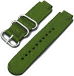 Ricardo Curea pentru Casio G-Shock, nailon, verde, cataramă argintie (pentru modelele GM-110/GA-2100, GA-110, DW-5600)
