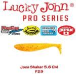 Lucky John Softbait LUCKY JOHN Joco Shaker 5.6cm, Super Floating, culoare F29, 6buc/plic (LJ-JS25-F29)