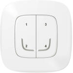 Legrand Netatmo 752568 Valena Allure okos szcenárió kapcsoló (távvezérlő) Home + Control alkalmazásban beállított 4 db egyedi szcenárió indítására; díszítőkerettel, elemmel és kétoldalú ragasztóval szállítva 