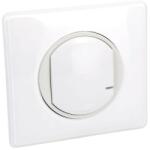 Legrand Netatmo 067721 Celiane okos egypólusú kapcsoló/fényerőszabályzó (végrehajtó), süllyesztett, retrofit, kompenzátor modullal és díszítőkerettel szállítva, fehér, 2-vezetékes sorkapcsos kialakítás (nulla