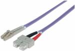 Intellinet 750929 cabluri din fibră optică 2 m LC SC OM4 Violet (750929)