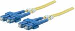 Intellinet 470612 cabluri din fibră optică 2 m SC OS2 Galben (470612)