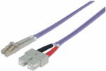 Manhattan 751056 cabluri din fibră optică 5 m LC SC OM4 Violet (751056)