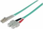 Intellinet 750158 cabluri din fibră optică 2 m LC SC OM3 Vernil (750158)