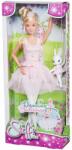 Simba Toys Papusa Steffi Love, Balerina cu animalut, 29 cm Papusa