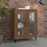 vidaXL Servantă, stejar maro, 69, 5x34x90 cm, lemn prelucrat (817338) Comoda