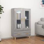 vidaXL Dulap înalt, gri sonoma, 70x31x115 cm, lemn compozit (817478) Comoda
