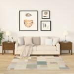 vidaXL Mese laterale 2 buc. maro miere 50x50x49 cm lemn masiv de pin (813801)