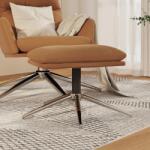 vidaXL Taburet, gri taupe, 60x60x39 cm, microfibră (341559) Canapea