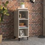 vidaXL Servantă, gri beton, 34, 5x32, 5x90 cm, lemn compozit (812388) Comoda