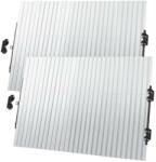 Hessa Set 2x Parasolare Auto Retractabile Automat pentru Parbriz si Luneta Spate tip Jaluzele cu Ventuze (10848x2)