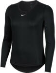 Nike Tricouri cu mânecă lungă dame "Nike Dri-FIT One Women's Standard Fit Top - black/white
