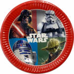 Procos Star Wars Dark Force Papírtányér 8 db-os 19, 5 cm (PNN87602)