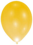 Amscan Világító LED Gold léggömb, lufi 5 db-os 11 inch (27, 5 cm) (DPA9901053)