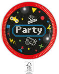 Procos Gaming Party papírtányér 8 db-os 20 cm FSC (PNN93770)