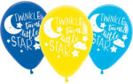 Amscan Twinkle, twinkle, little star léggömb, lufi 6 db-os (DPA9904496)