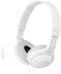 Sony MDR-ZX110APW with microphone white (MDRZX110APW.CE7) Casti