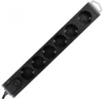 Somogyi Elektronic 6 Plug 3 m Switch (NVT 6K-3/BK)