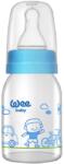 Wee Baby Стъклено шише Wee Baby Classic, 125 ml, синьо (877) - ozone