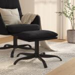 vidaXL Taburet, negru, 60x60x39 cm, catifea (341584) Canapea