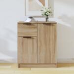 vidaXL Servantă, stejar sonoma, 60x30x70 cm, lemn prelucrat (811109) Comoda
