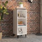 vidaXL Servantă, alb, 34, 5x32, 5x90 cm, lemn compozit (812384) Comoda